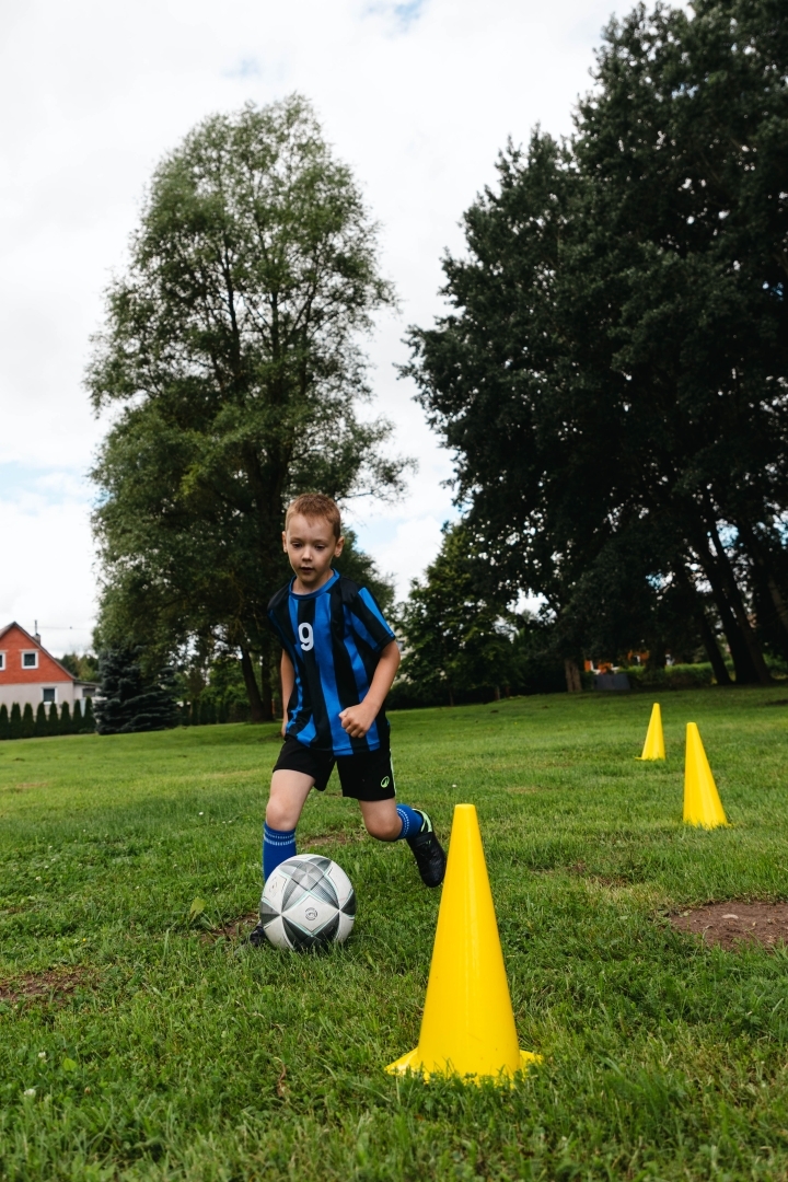 Futbols sporta dienā Iecavas pagastā