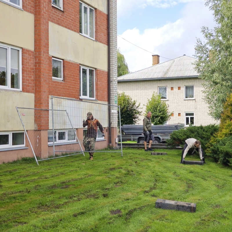 Sociālo mājokļu pārbūve Vecumniekos