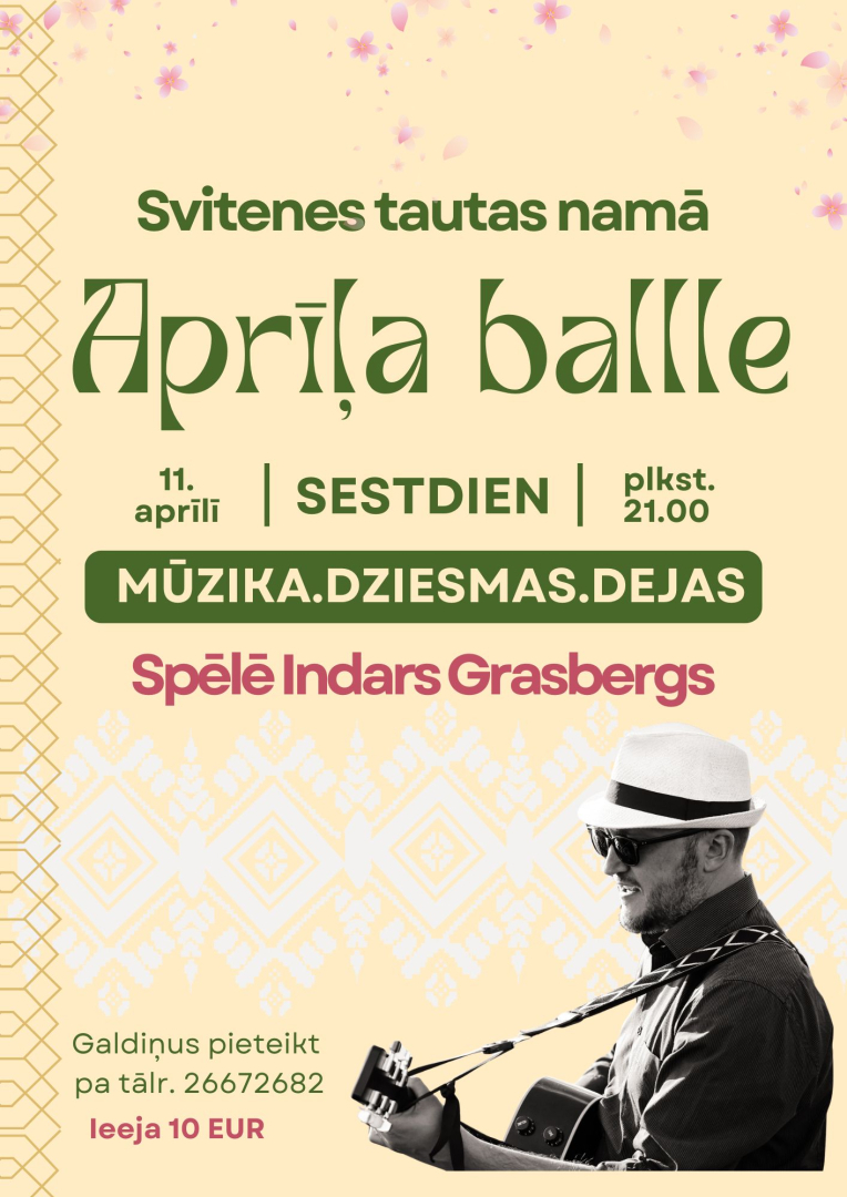 Aprīļa balle Svitenes tautas namā