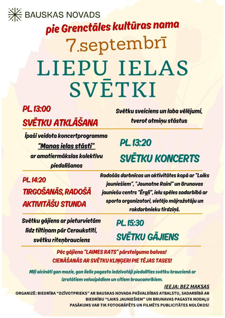 Liepu ielas svētki Grenctālē 07-09-2025