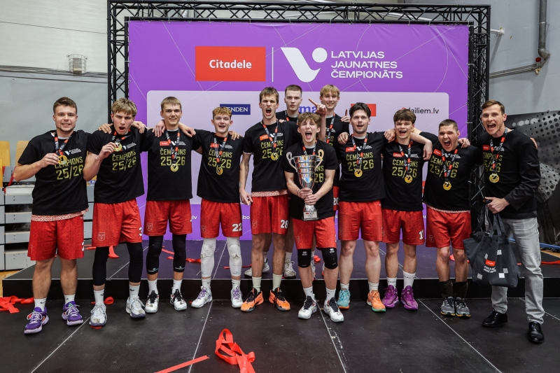 U-19 ČEMPIONI Vecumnieku Sporta skolas komanda