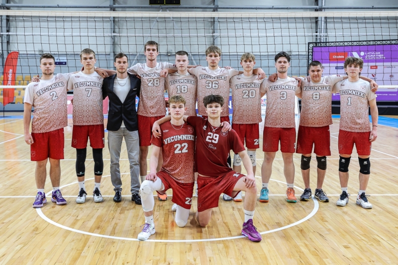 Vecumnieku Sporta skolas U19 volejbola komanda