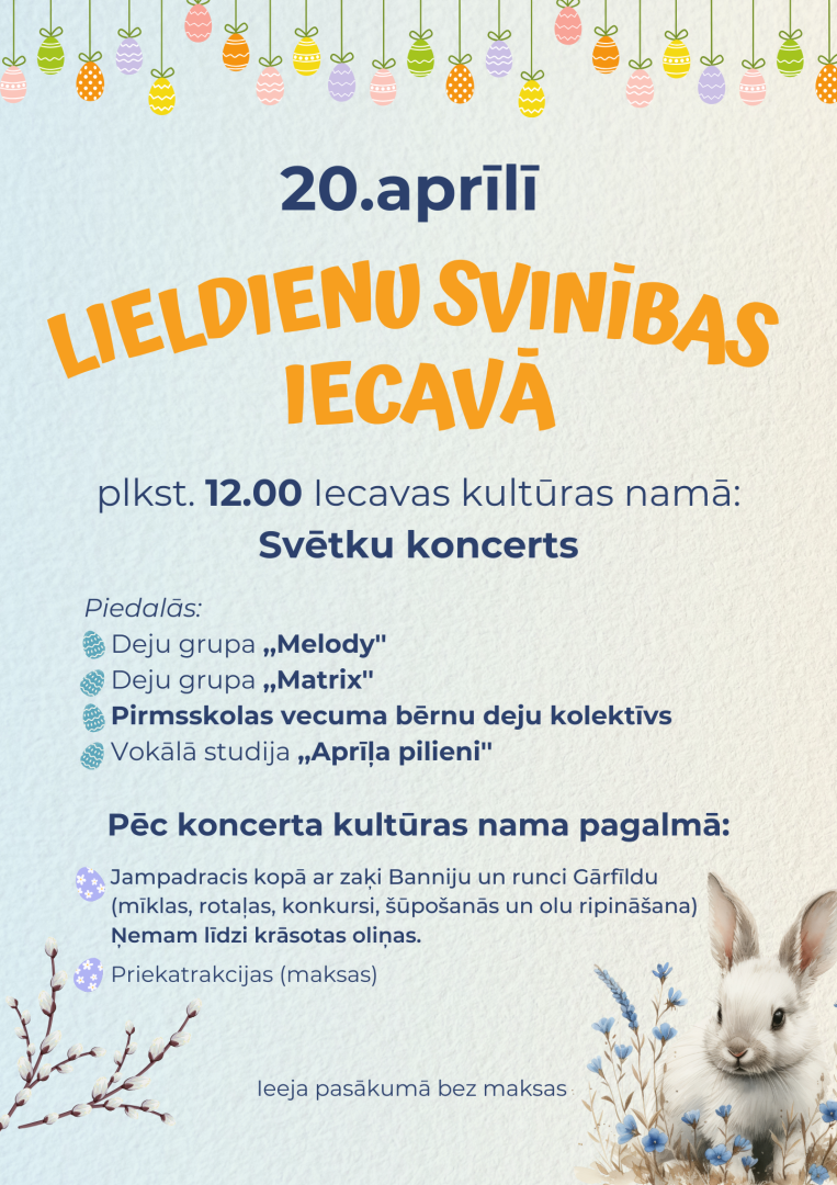 Lieldienas Iecavā 20-04-2025