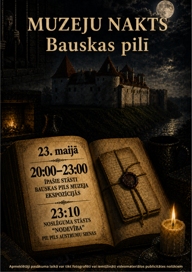 Muzeju nakts Bauskas pils muzejā