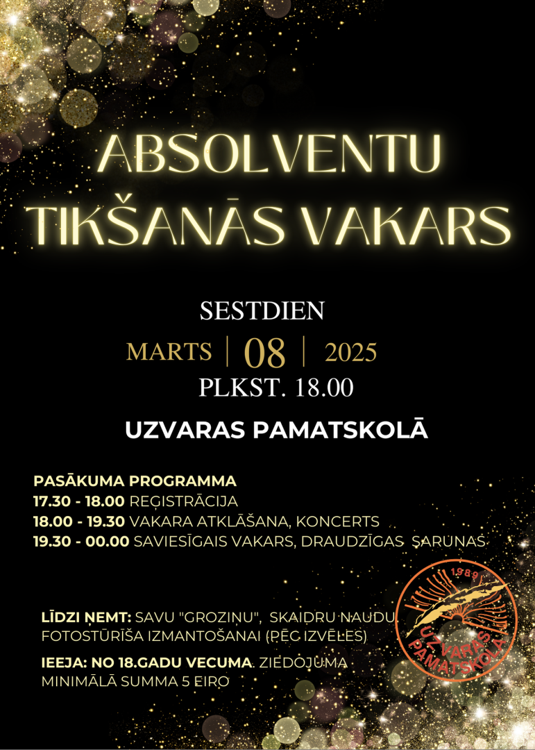 Absolventu tikšanās vakars