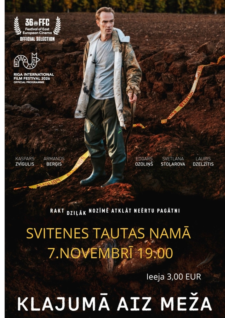 klajumā aiz meža