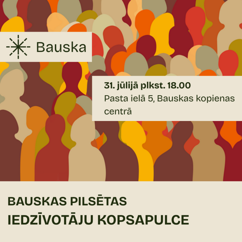 Bauskas pilsētas iedzīvotāju konsultatīvā padome aicina uz kopsapulci