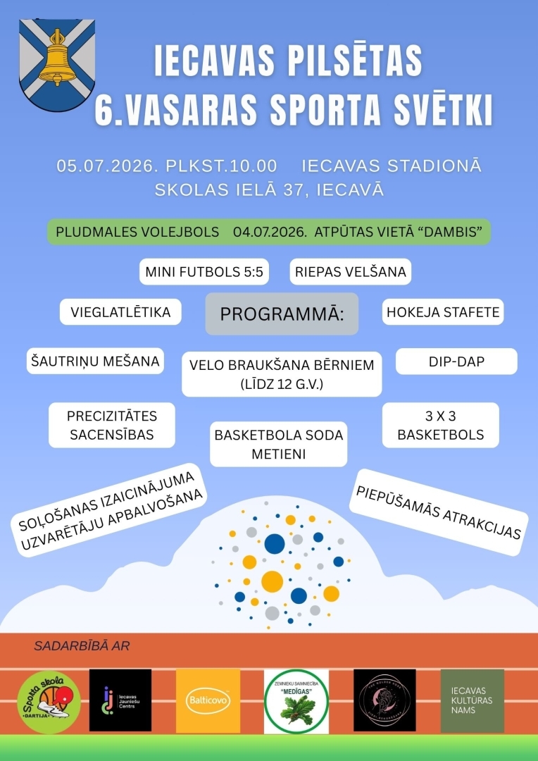 Iecavas 6vasaras sporta svētki