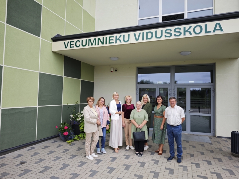 Vecumnieku vidusskolā