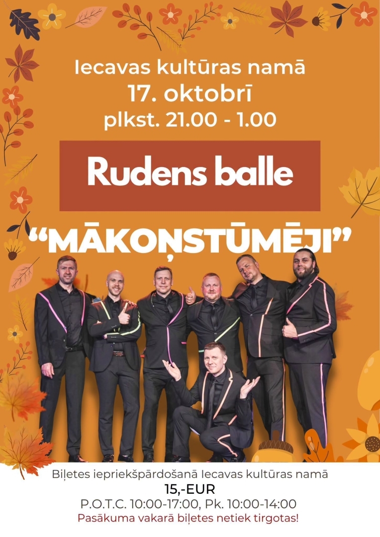 Rudens balle ''Mākoņstūmēji'' 17-10