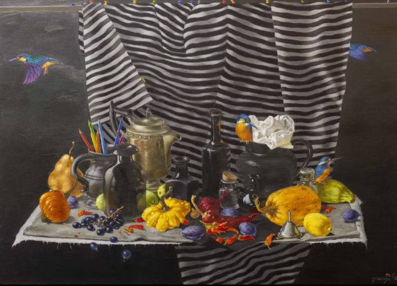 T. Palchuk "Melnā klusā daba" (2017)