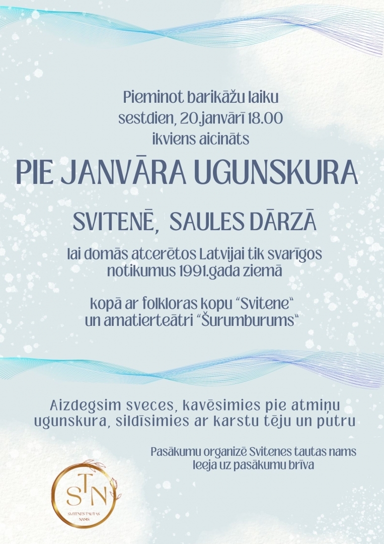 Pie janvāra ugunskura