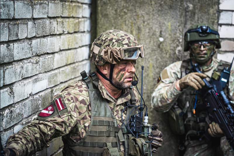Militārās mācības pilsētvidē
