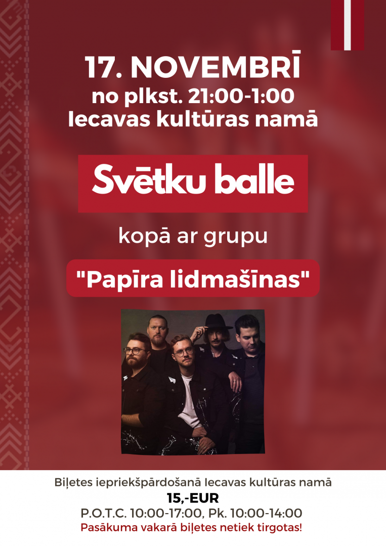 Svētku balle ar Papīra lidmašīnām