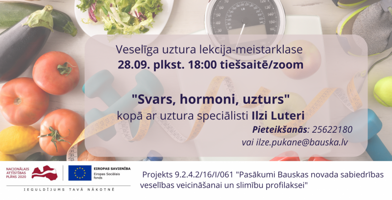 Veselīga uztura meistarklase