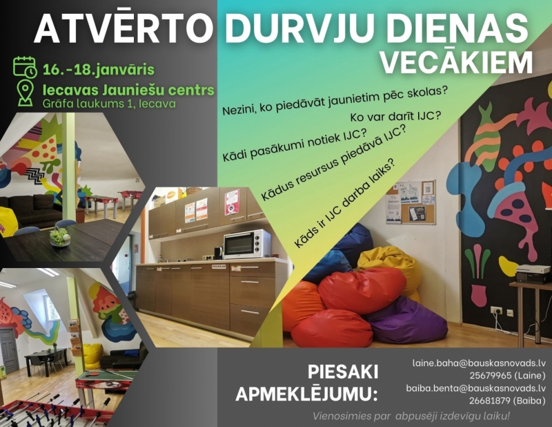 Atvērto durvju dienas vecākiem