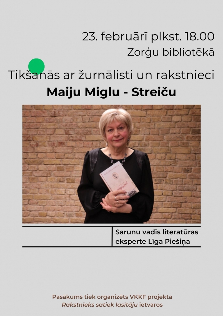 Tikšanās ar Maiju Miglu-Streiču