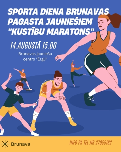 Kustību maratons 14-08-2026
