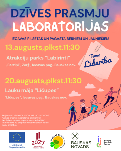 Dzīves prasmju laboratorijas: līderība