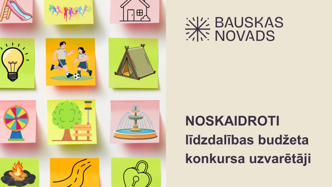 Noskaidroti 2026.gada līdzdalības budžeta konkursa uzvarētāji