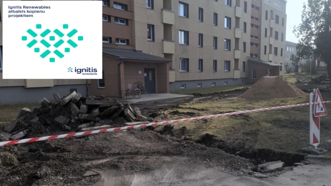 Vallē uzsākts Liepu ielas iekšpagalmu atjaunošanas projekts