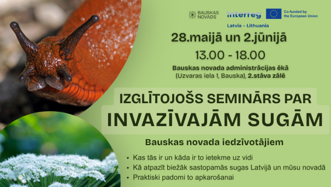 Seminārs par invazīvajām sugām