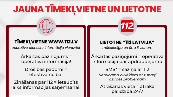 Jauna 112 lietotne