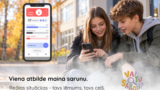 Lietotne “Vai Tu Saproti?” 
