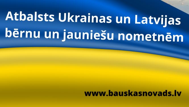Atbalsts Ukrainas bērnu nometnēm