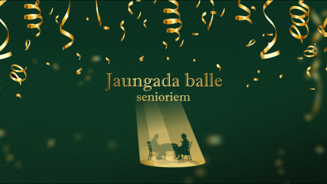 Jaungada balle senioriem 2025. gada 11. janvārī plkst. 16.00 Bauskas Kultūras centrā