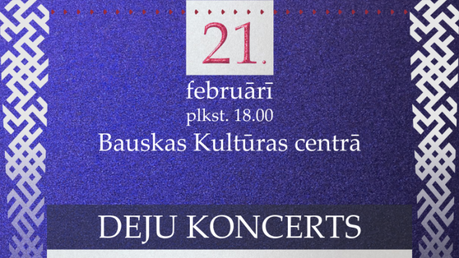 "Mūžam jaunās sirdis", koncerta afiša