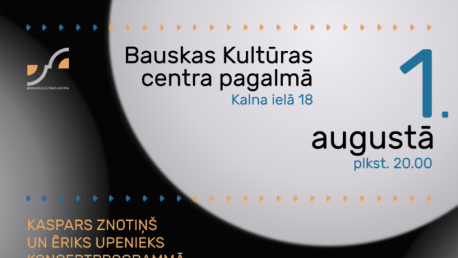 Koncertprogrammas "Duets un Ziedonis" afiša