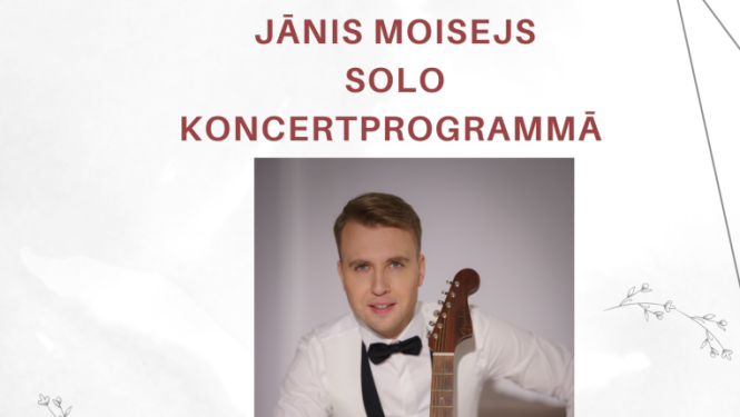 Jānis Moisejs koncerts
