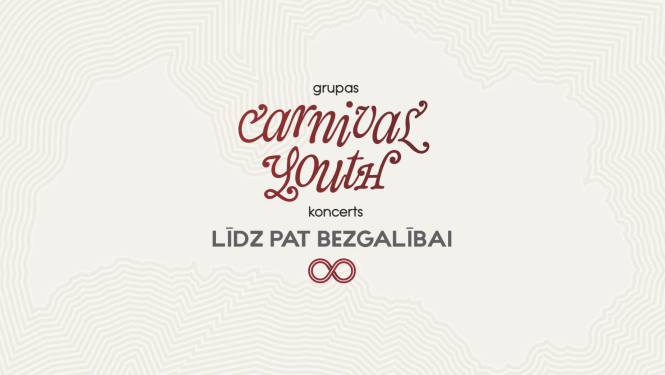 Grupas “Carnival Youth” koncerts “Līdz pat bezgalībai” 2025. gada 4. maijā Bauskā, Brīvības bulvārī