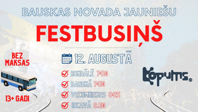 Bauskas novada jauniēsu festbusiņš