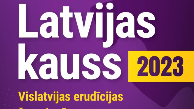 „Prāta Spēles” Vislatvijas erudīcijas čempionāts „Latvijas kauss 2023” – piesaki komandu spēlei Bauskā