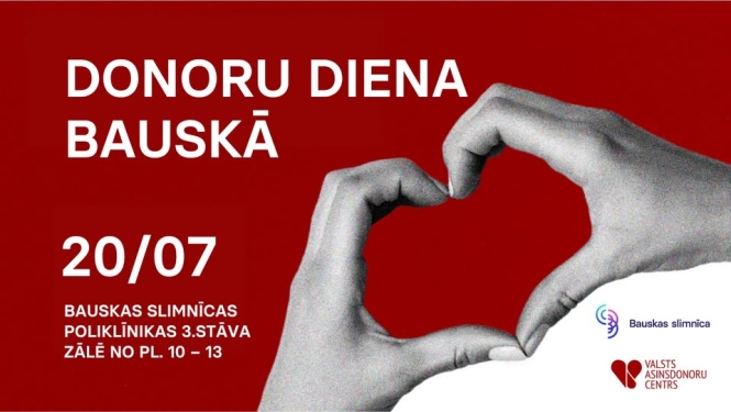 Donoru diena Bauskas slimnīcā