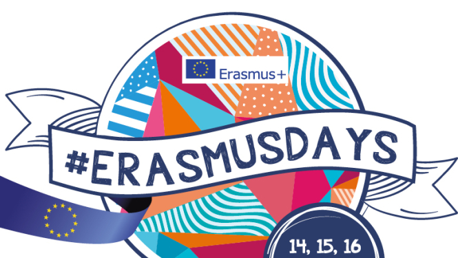 No 14. līdz 16. oktobrim visā Eiropā notiks Erasmus dienas 2021 (#ErasmusDays)