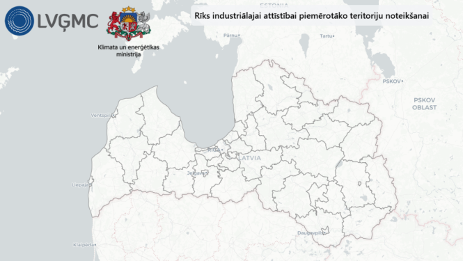 Izstrādāta industriālo attīstības teritoriju karte