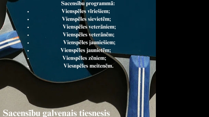 Galda teniss