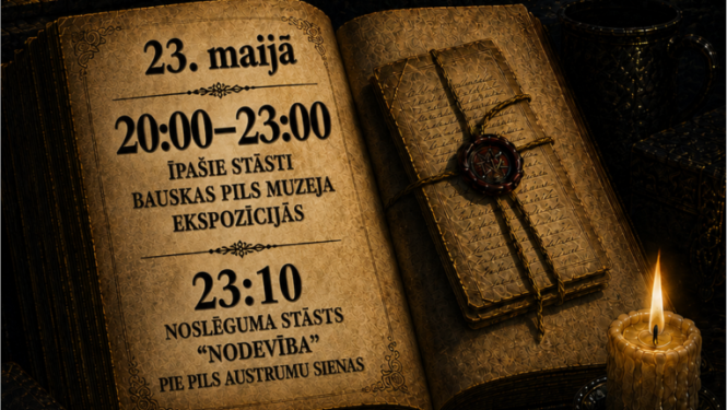 Muzeju nakts Bauskas pils muzejā