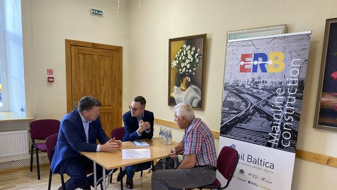 Rail Baltica sarunas ar vietējiem uzņēmējiem