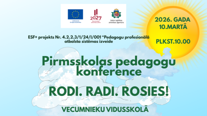 Bauskas novada pirmsskolas pedagogu konference