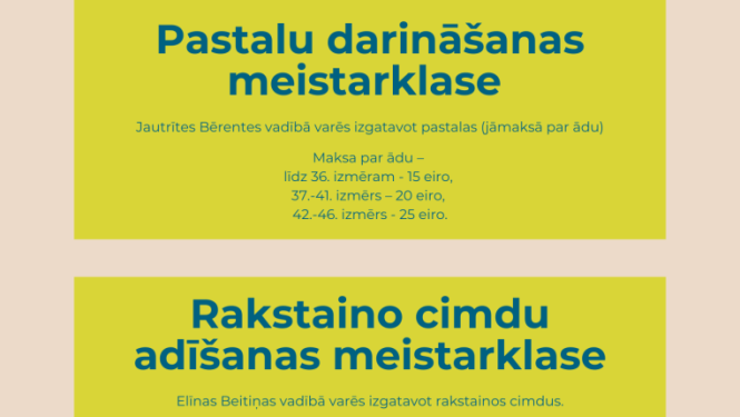 Satiec savu meistaru Iecavā 2025