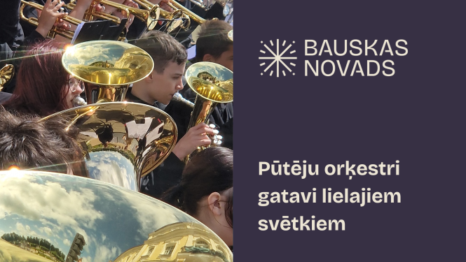 Pūtēju orķestri gatavi svētkiem