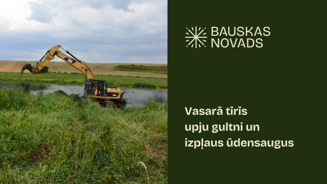 Šovasar tīrīs upju gultni