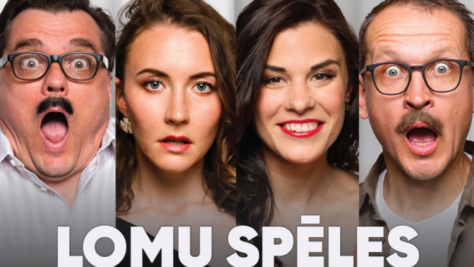 Gaumīga franču komēdija “Lomu spēles” 2025. gada 24. oktobrī plkst. 19.00 Bauskas Kultūras centrā