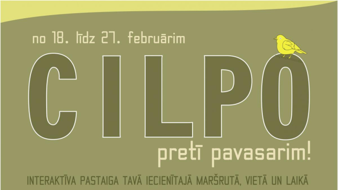 Novadnieki aicināti sagaidīt pavasari ar pastaiguspēli “Cilpo pretī pavasarim”