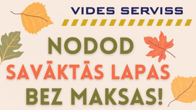 Nodod savāktās lapas bez maksas!