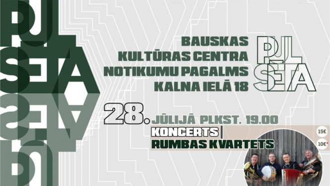 Notikumu pagalms “Pulsēta” papildina programmu ar muzikāliem vakariem dažādām gaumēm